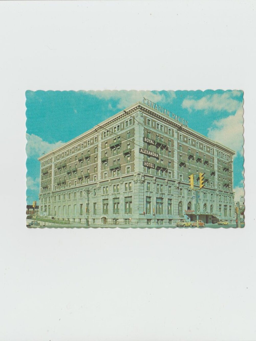 Royal Alexandra Hotel  By The Canadian Pacific Railway Postcard